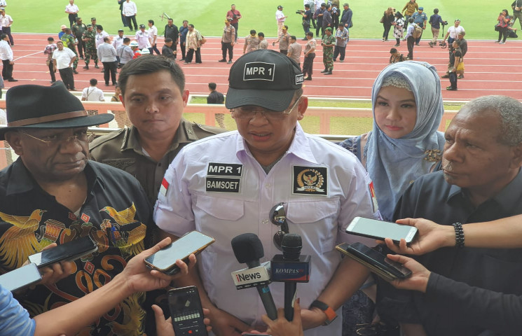Ketua MPR Puji Stadion Papua Bangkit